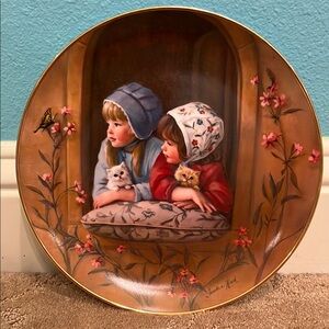 “Sunday Best” Vintage 1983 Reco Collectors Plate by Sandra Kuck